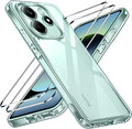 Xiaomi Redmi Note 14 5G Handyhülle + 2x Schutzglas 9H Hartglas Bumper Case Full