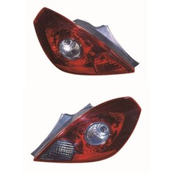 2X ABAKUS RÜCKLEUCHTEN HECKLEUCHTE LINKS+RECHTS passend für OPEL CORSA