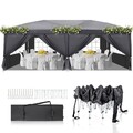 Pavillon Faltpavillon 3x6M Wasserdicht Sonnenschutz Gartenpavillon Partyzelt DE