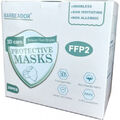 BARBEARDOR FFP2 Schutz Maske Atemschutz Mundschutz 5 lagig Weiß FFP 2 | CE 2163