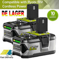 2X 18V Akku für RYOBI One Plus Lithium RB18L50 P108 P104 5.0Ah Batterie 18 Volt