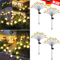 4x Glühwürmchen Leuchte Solar 8LED Gartenlichter Wasserdicht Firefly Solarlampen