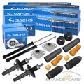 SACHS 4x STOSSDÄMPFER +DOMLAGER +PROTECTION-KIT FÜR VW BORA GOLF 4 1J VARIANT