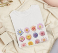 Blumen T-Shirt | Frühlingsblumen | Wildblumen | Blumenmuster | Unisex Premium Baumwolle