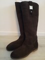 Tommy Hilfiger hoher  Wildleder 👢 Schokobraun Damen Stiefel Gr.40 Neu