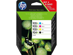 HP 934XL/935XL / X4E14AE Tinten Sparset schwarz, cyan, magenta, gelb (4 Stück)