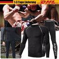 Thermounterwäsche Set Herren Funktionswäsche Thermo Winter Skiunterwäsche Hose