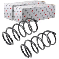 2X NK FAHRWERKSFEDERN SATZ VORNE LINKS RECHTS PASSEND FÜR OPEL ASTRA FEDERN