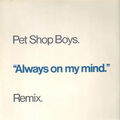 Pet Shop Boys Always On My Mind (Remix) Vinyl Single 12inch NEAR MINT Parloph