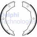 DELPHI LS1881 Handbremsbeläge passend für PEUGEOT 607 (9D, 9U) 406 (8B) 185mm