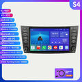 DAB+ Carplay Autoradio Android 12 GPS Navi Für Mercedes Benz E-Klasse W211 W219