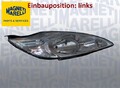 MAGNETI MARELLI 712459501129 Hauptscheinwerfer links Scheinwerfer für Ford 