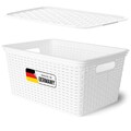 Novaliv Aufbewahrungsbox 1x Aufbewahrungsbox, 1x Kunststoffdeckel