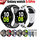 Sport Silikon Armband Für Samsung Galaxy Watch 6 40/44mm 5 4 42/46mm 5 Pro 45mm