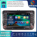 8-Kern DAB+Android 13 Autoradio GPS CD Für VW Passat Polo Golf 5/6 Tiguan Touran