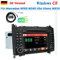 DAB+ Autoradio GPS CD Für Mercedes Benz A/B Klasse Sprinter Viano Vito W639 W245