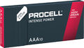 10 Batterien Duracell Procell Intense Micro AAA LR03 Alkaline 1,5V 10er Pack