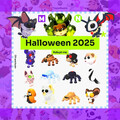 Adopt me Pet HALLOWEEN PATCHY 2025 /KITTY BAT/PHANTOM/GHOSTLY CAT/SPIDER/CRYPTID