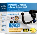 ANHÄNGERKUPPLUNG vert. abnehmbar für MB C-Klasse W205 ab 18 +13polig E-Satz ABE
