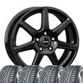 4 Winterräder Tallin 7x16 SW 205/60 R16 92H für Mercedes-Benz A-Klasse, B-Klasse