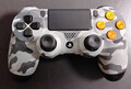 Sony PlayStation 4 DualShock V1 Wireless Controller Tarnmuster Schwarz