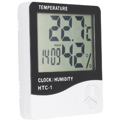 Wetterstation mit Außensensor Thermometer Hygrometer Luftfeuchtigkeit Temperatur