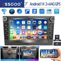 DAB+Android 14 Für Opel Astra H Corsa C/D Vectra C Zafira Autoradio GPS NAVI KAM