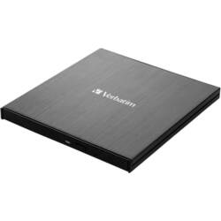 BRW Verbatim ext. Slimline USB3.1 Typ C Blu-ray Brenner extern retail 43889 (002