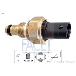 Sensor Kraftstofftemperatur Facet 7.3338 Made In Italy - Oe Equivalent für Kia