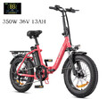 Ulzomo Delphin 350W Elektrofahrrad 13AH E-Bike 20Zoll Klapprad City EBike 25KM/H