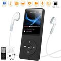 16G Bluetooth MP3 MP4 Player LCD Display HiFi Bass Musik Spieler FM Radio Audio