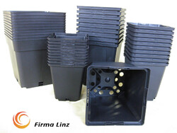 Vierkanttöpfe Pflanztöpfe Blumentöpfe Pflanztopfpfe  7cm 8cm 9cm 11cm 13cm