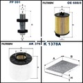 Filtron Filterset, Inspektionspaket für Audi A4 B9 Avant A4 B8 Avant A4 B9 A4