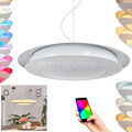 LED Pendel Lampe Modern Farbwechsler Schlaf Ess Wohn Zimmer Küche Hänge Leuchte