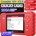 LAUNCH X431 CREADER VII+ V2.0 KFZ OBD2 Diagnosegerät Fehler Auslesegerät 3 Reset