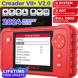 LAUNCH X431 CREADER VII+ V2.0 KFZ OBD2 Diagnosegerät Fehler Auslesegerät 3 Reset