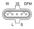 BOSCH 0 986 048 100 Lichtmaschine Generator LiMa 80A 28V