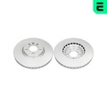 2x Bremsscheibe OPTIMAL BS-8716HC für MULTIVAN 7HF 7EF 7EM 7HN 7HM T5 VW Bus 7HB
