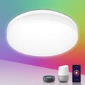 Lepro Smart LED dimmbar, RGB Farbe Deckenleuchte, IP54 wasserdicht, 15W 1250lm
