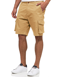 Indicode Herren Cargoshorts Insolupe-Bermuda Kurze Hose Shorts Cargo Männer