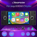 Für Jeep DODGE Chrysler Android 13.0 Carplay Autoradio GPS Navi WIFI BT + Kamera