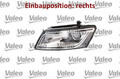 Valeo 044868 Hauptscheinwerfer rechts Scheinwerfer Frontscheinwerfer für Audi 