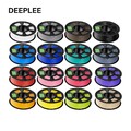 DEEPLEE 10KG PLA Matte PETG PLA+ SILK ASA ABS 3D Drucker Filament 1,75mm Schwarz