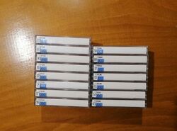 TDK Audiokassetten CrO2, Type II, unterschiedliche Laufzeiten, wenig gebraucht