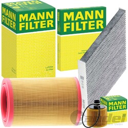 MANN FILTER INSPEKTIONSPAKET passend für 2.0 JTDM ALFA GIULIETTA 940 136-175 PS