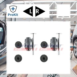 2x ORIGINAL® Fast FT18007 Reparatursatz, Stabilisatorkoppelstange Vorne, Links