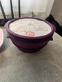 Tupperware 101 Micro Combi Gourmet Dampfgarer Lila Mikrowelle NEU (unbenutzt)