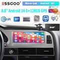 Android14 8.8" DAB+ DSP Autoradio CarPlay GPS Für AUDI A6 C6 4F MMI 2G 2005-2009