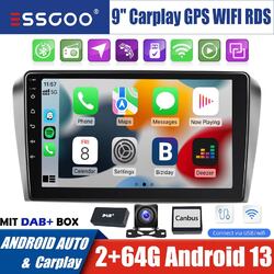 Für Mazda 3 2003-2009 DAB+ Apple Carplay Autoradio Android 13 2+64G GPS Navi KAM