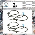 2x ORIGINAL® Delphi Sensor, Raddrehzahl Vorne, Hinten, Links, Rechts Mg Zt- T